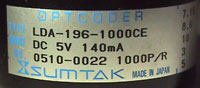 Sumtak LDA Encoder Connector